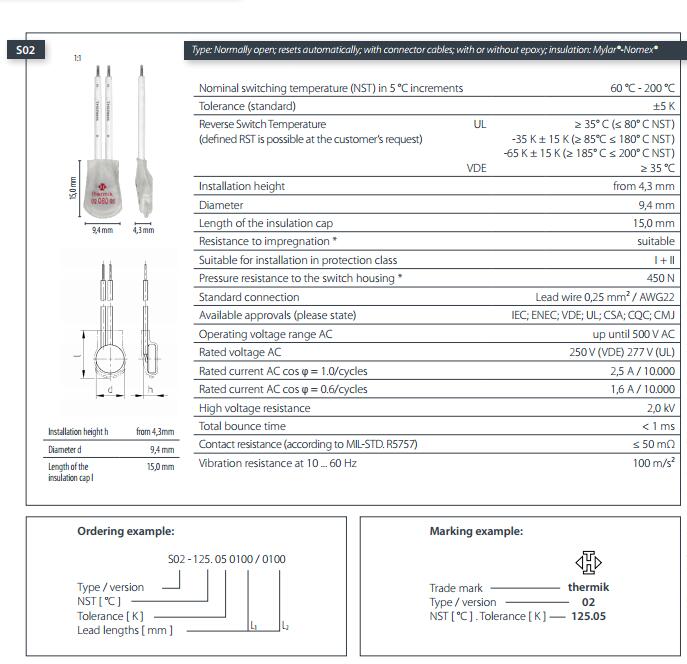 S02 thermostat